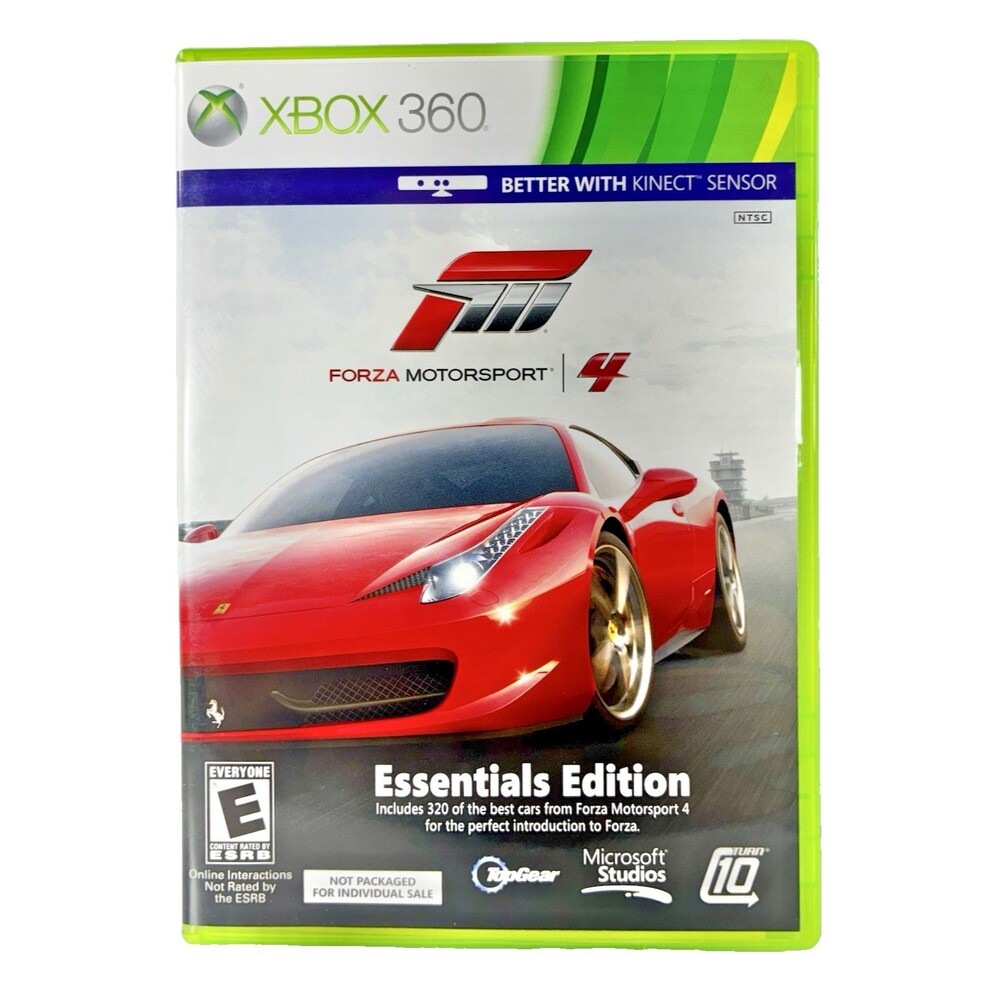 Forza Motorsport 4 Essentials Edition Xbox 360 Microsoft Studios Tested